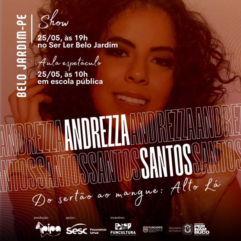 Andrezza Santos apresenta show sobre empoderamento feminino