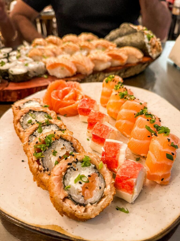 Prato oriental de Masayuki 